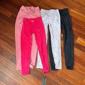 Bo & Tee bundle of  leggings (set of 4) XS